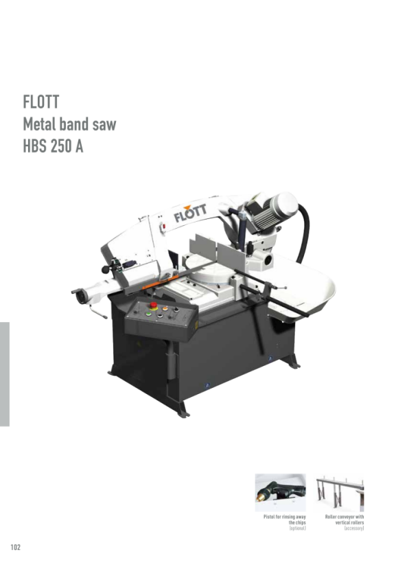 Flott Kits de démarrage lames de scie à ruban HBS 250 A/HA 570234