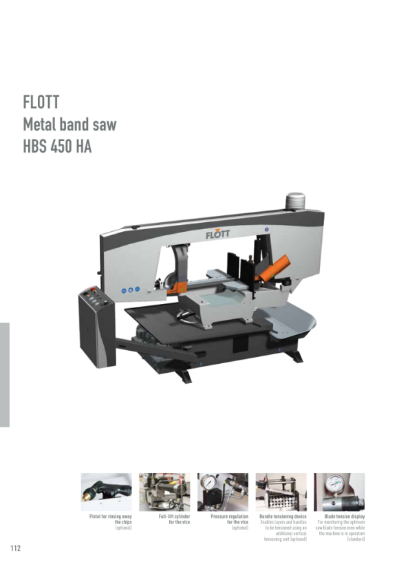 Flott Starter packs bandsaw blades HBS 450 HA/ANC 570236