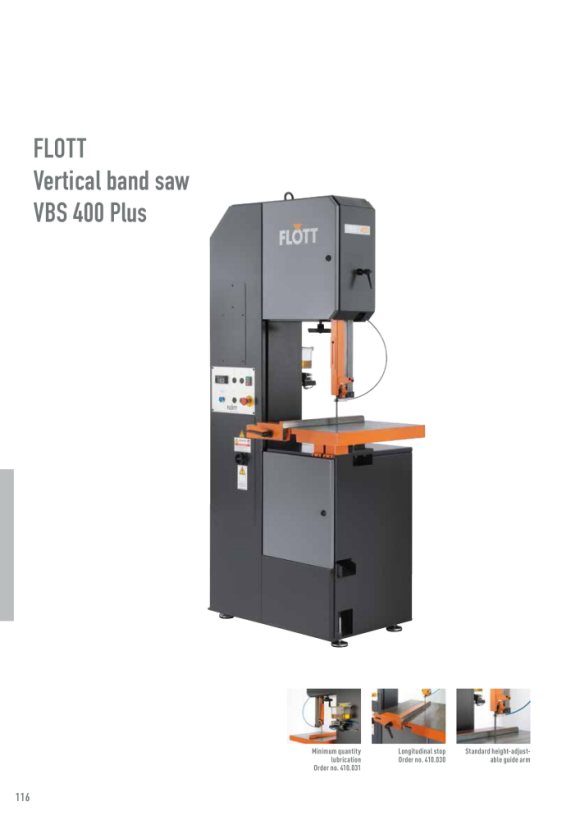 Flott Båndsavklinge 3.600x13x0,9 mm, 5 stk, 14 tænder 410040