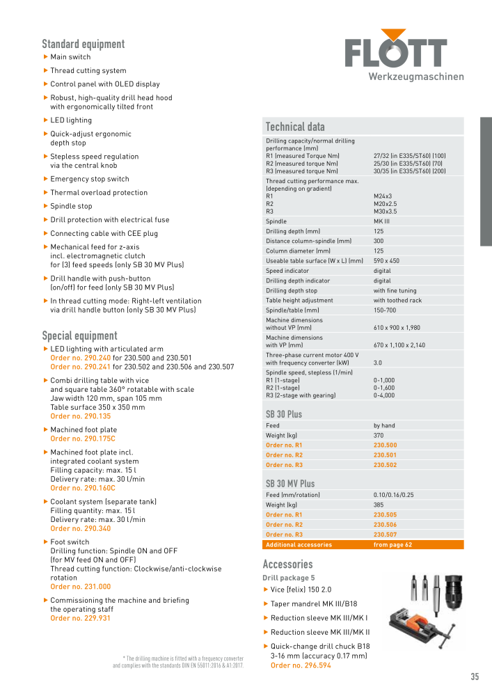 FLOTT Main Catalogue NO.: 2201 - Page 35