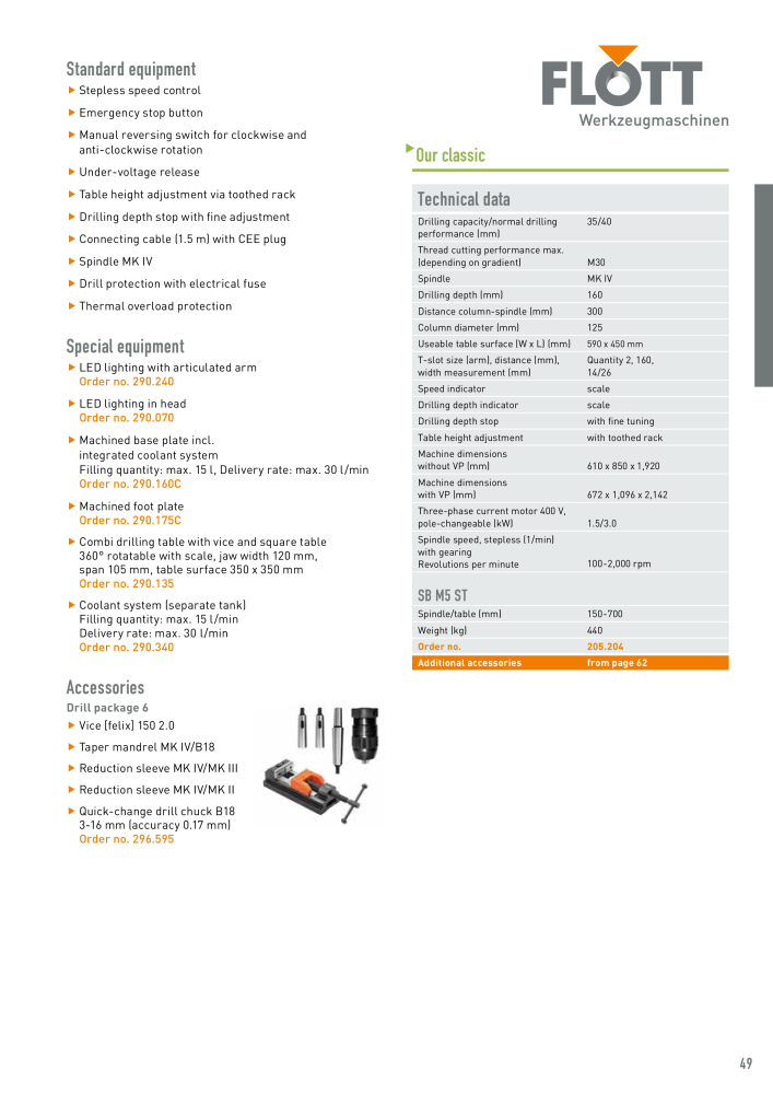 FLOTT Main Catalogue NO.: 2201 - Page 49