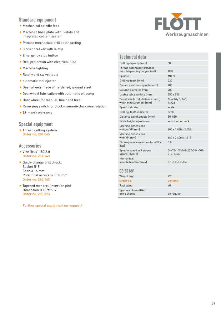 FLOTT Main Catalogue NO.: 2201 - Page 59