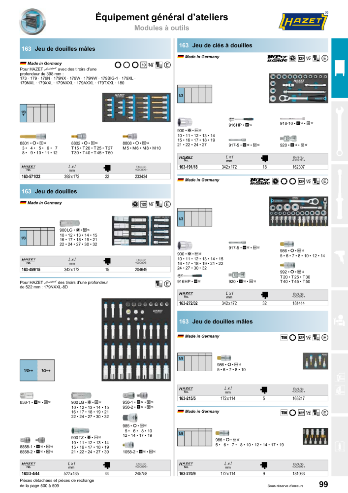 HAZET catalogue principal n.: 2203 - Pagina 101