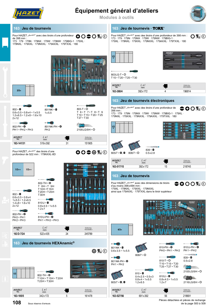 HAZET catalogue principal Nº: 2203 - Página 108