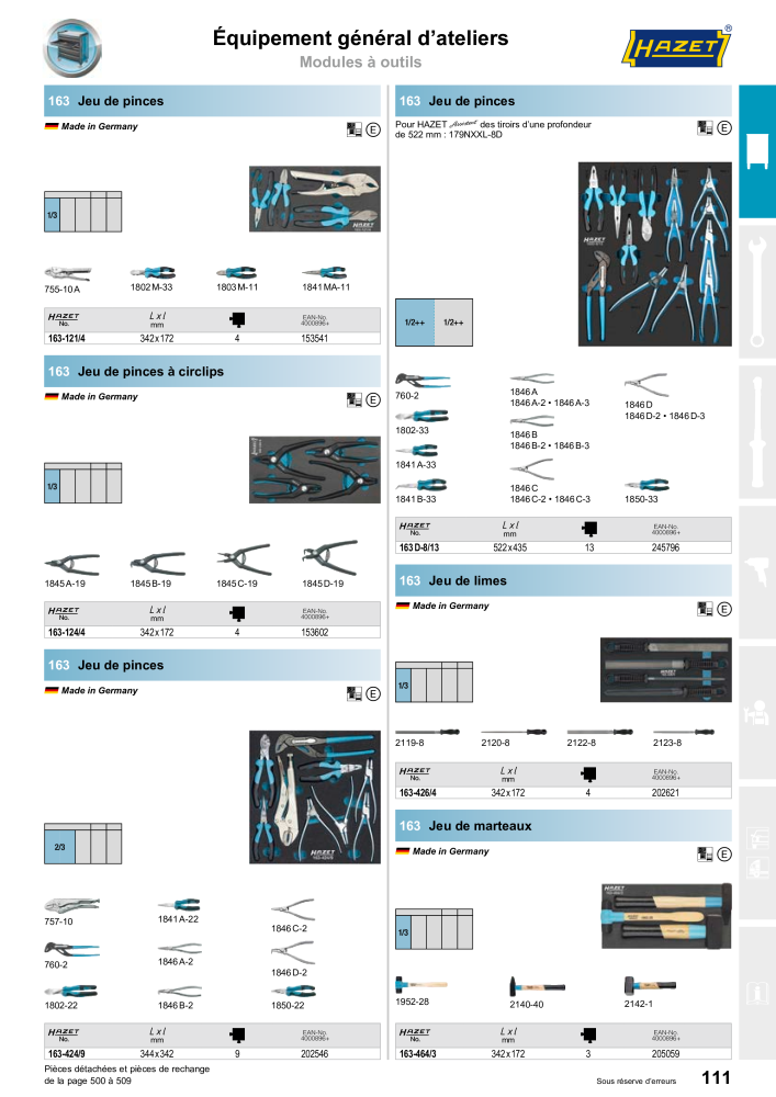 HAZET catalogue principal n.: 2203 - Pagina 111