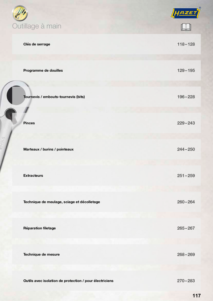 HAZET catalogue principal Nb. : 2203 - Page 117