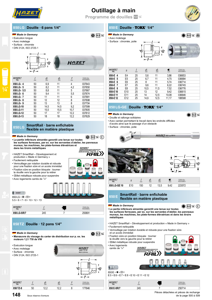 HAZET catalogue principal Nº: 2203 - Página 148