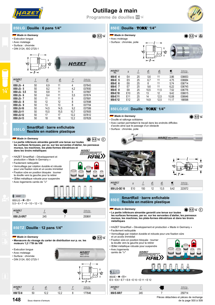 HAZET catalogue principal NO.: 2203 - Page 150