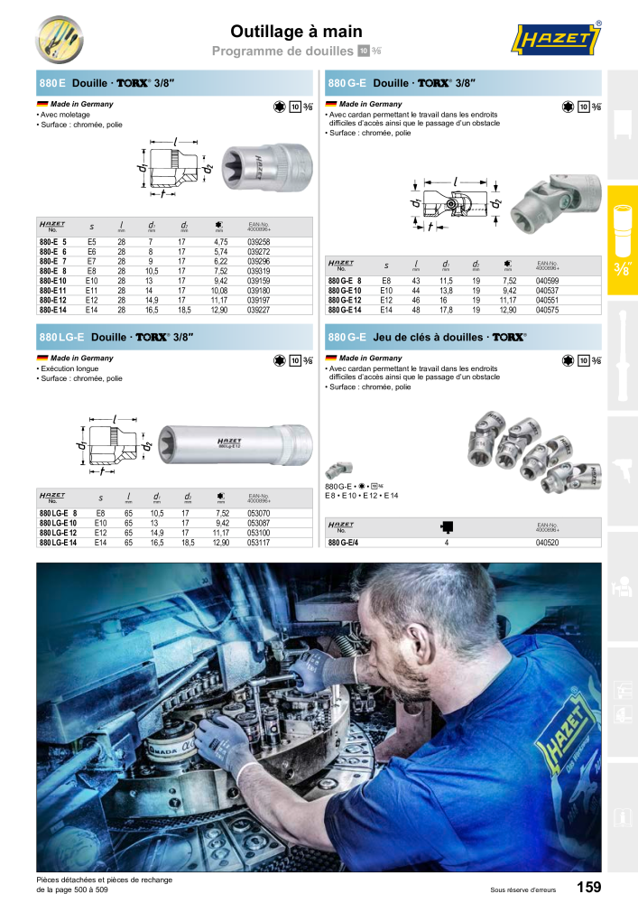 HAZET catalogue principal NR.: 2203 - Seite 159