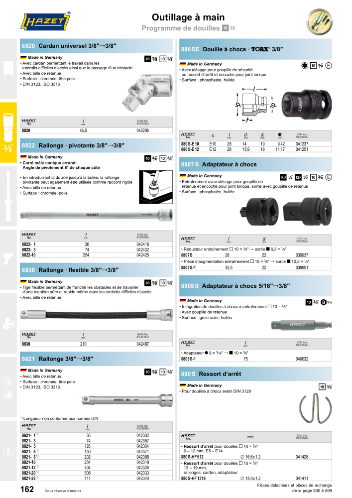 HAZET catalogue principal NR.: 2203 - Strona 162