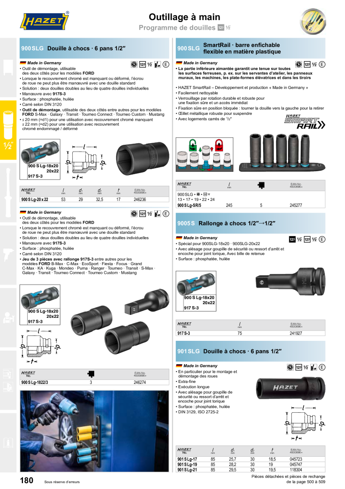 HAZET catalogue principal Č. 2203 - Strana 180