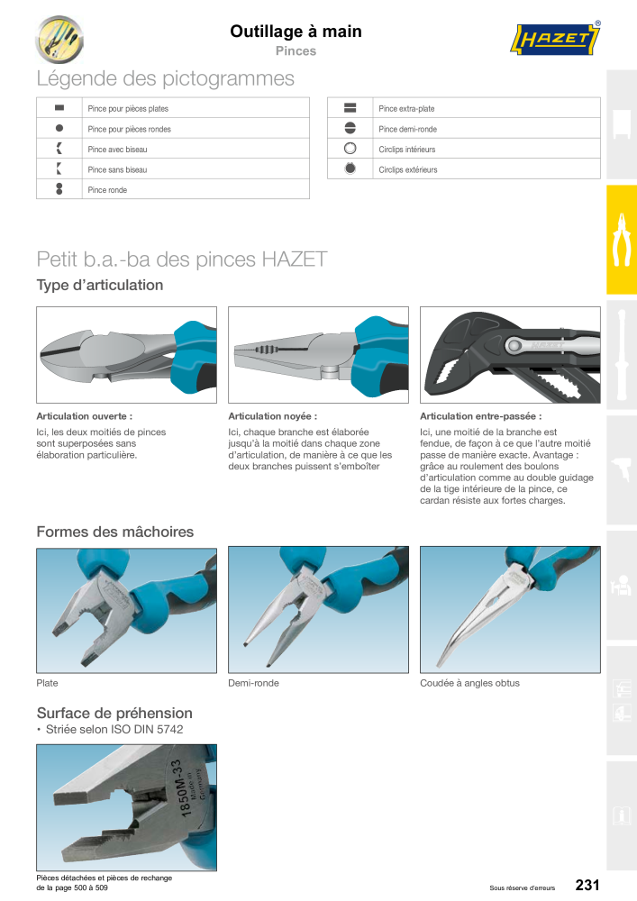 HAZET catalogue principal NR.: 2203 - Strona 231