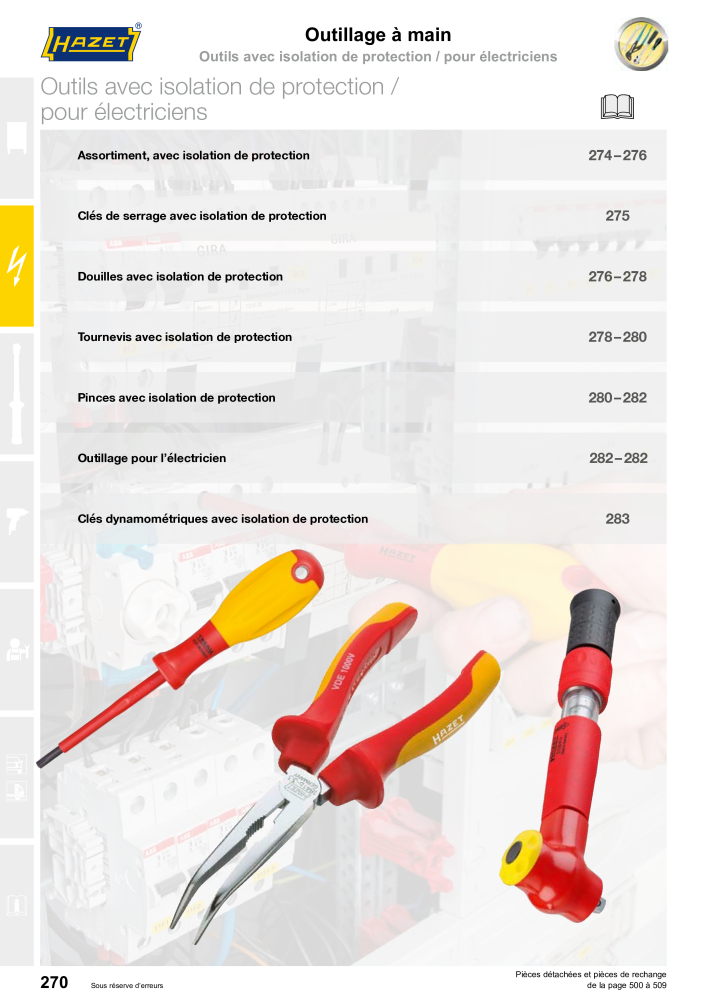 HAZET catalogue principal NR.: 2203 - Seite 270