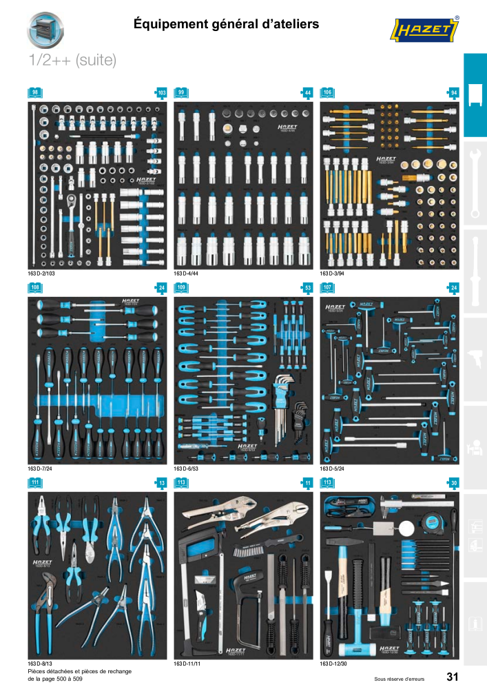 HAZET catalogue principal NR.: 2203 - Pagina 31