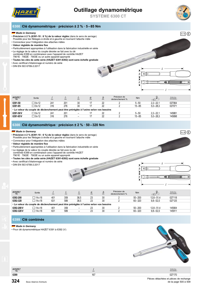 HAZET catalogue principal Nº: 2203 - Página 324