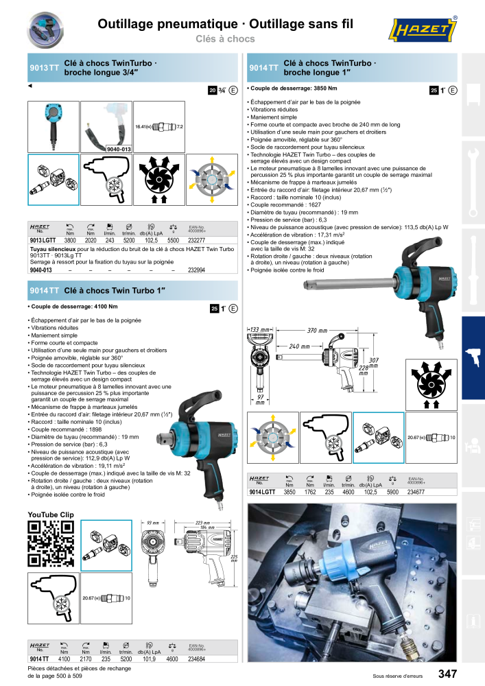 HAZET catalogue principal NR.: 2203 - Pagina 347