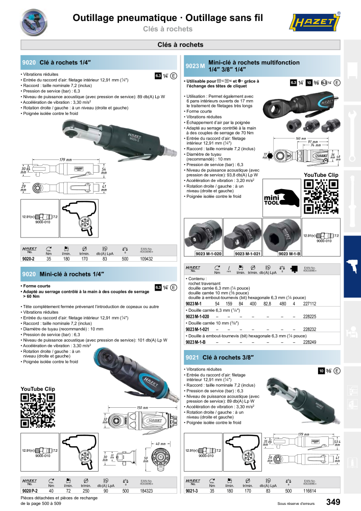 HAZET catalogue principal Č. 2203 - Strana 349