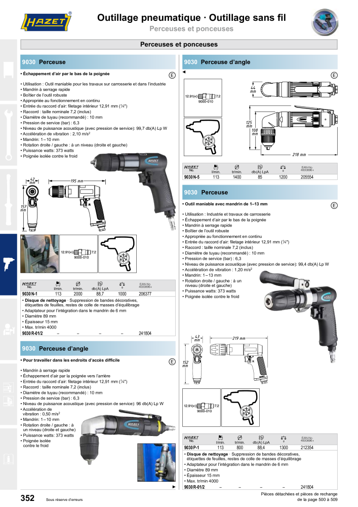 HAZET catalogue principal n.: 2203 - Pagina 352