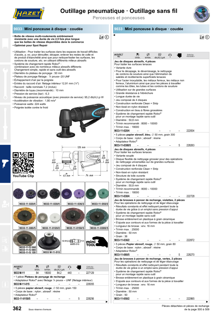 HAZET catalogue principal NR.: 2203 - Pagina 362