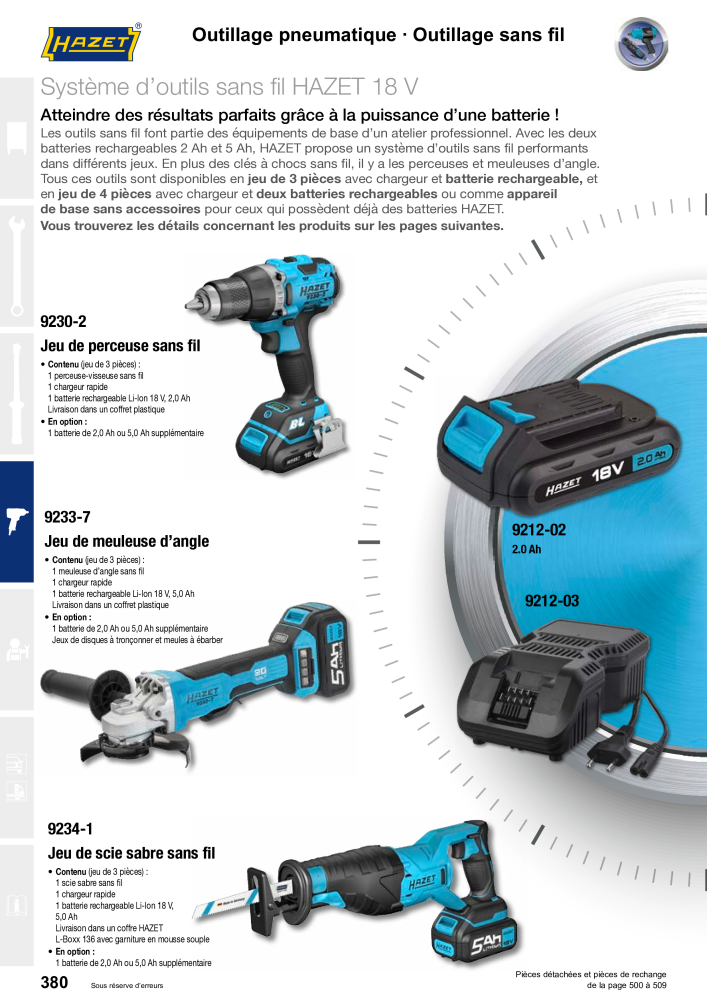 HAZET catalogue principal NR.: 2203 - Pagina 380