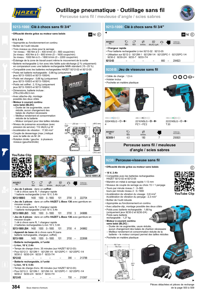 HAZET catalogue principal Nº: 2203 - Página 384