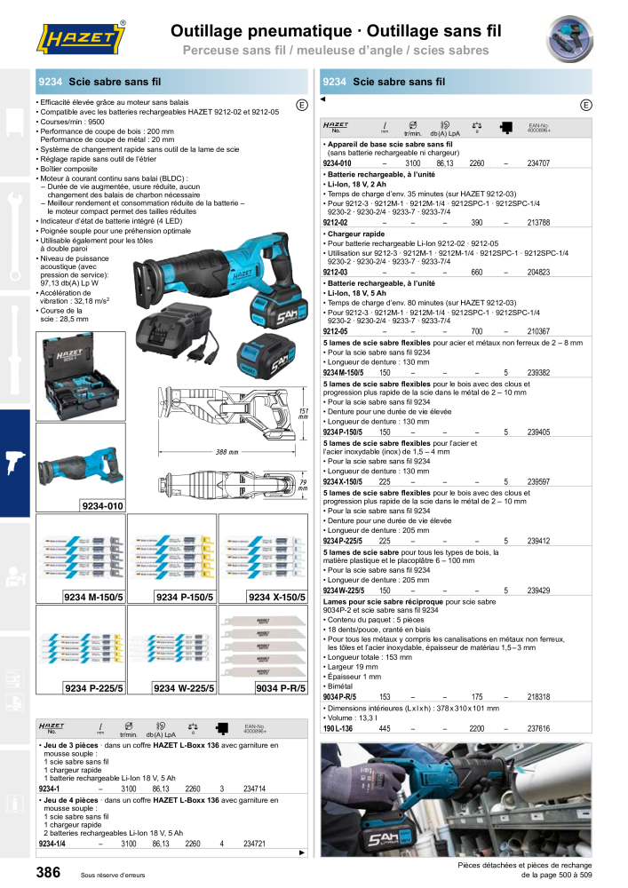 HAZET catalogue principal NR.: 2203 - Seite 386