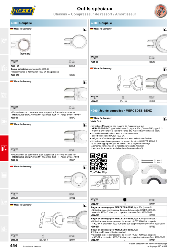 HAZET catalogue principal NR.: 2203 - Seite 454