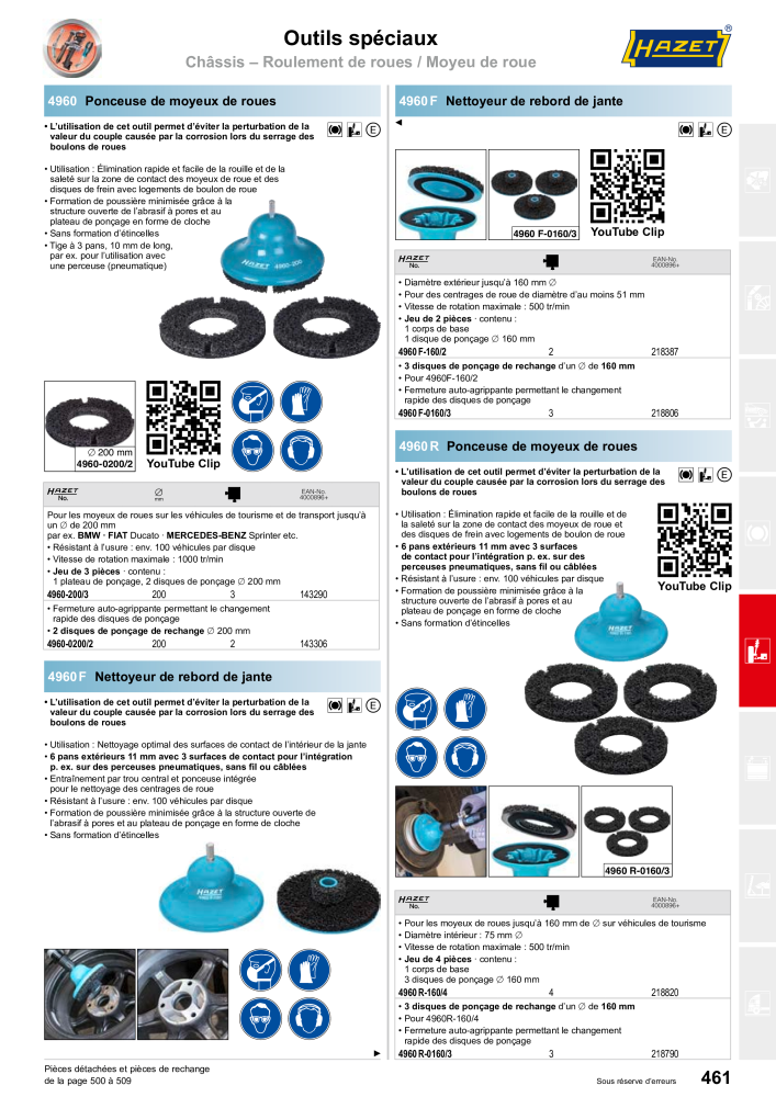 HAZET catalogue principal Nb. : 2203 - Page 461