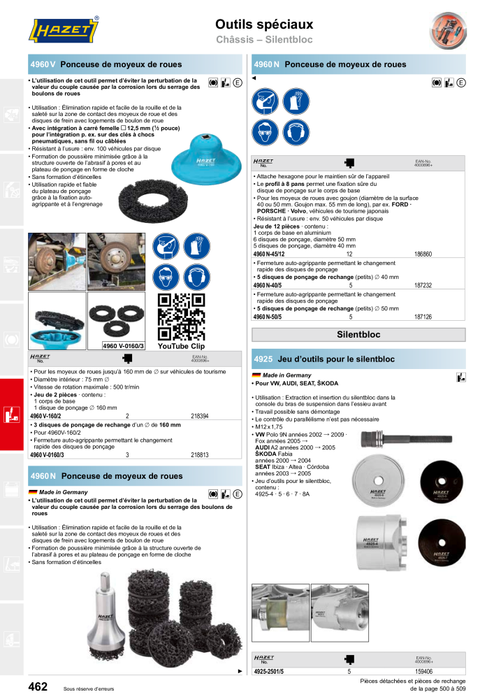 HAZET catalogue principal Nb. : 2203 - Page 462