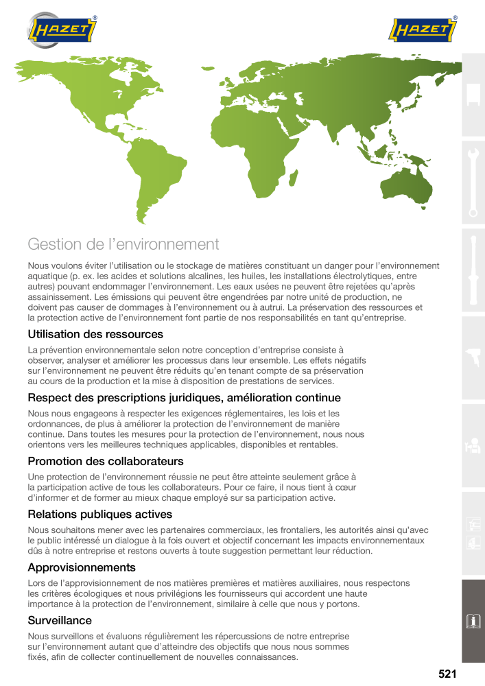 HAZET catalogue principal NR.: 2203 - Pagina 521