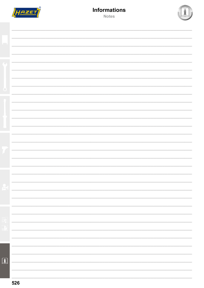 HAZET catalogue principal NR.: 2203 - Strona 526