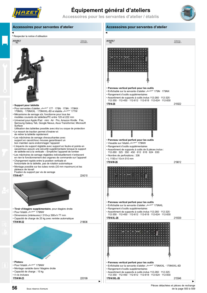 HAZET catalogue principal NR.: 2203 - Pagina 56