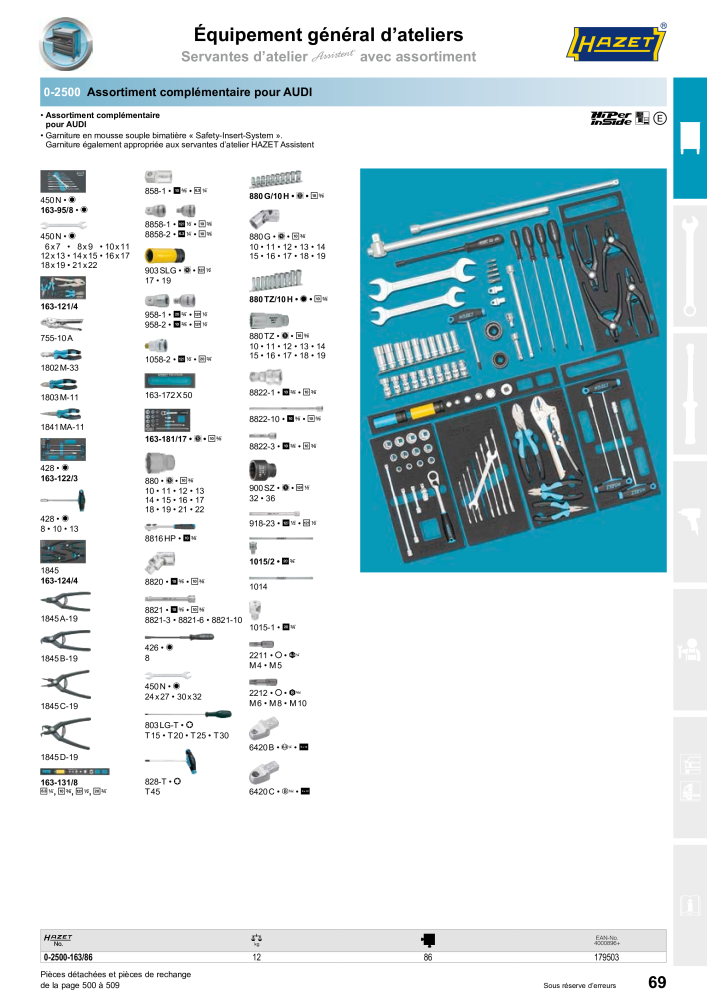 HAZET catalogue principal NR.: 2203 - Seite 69