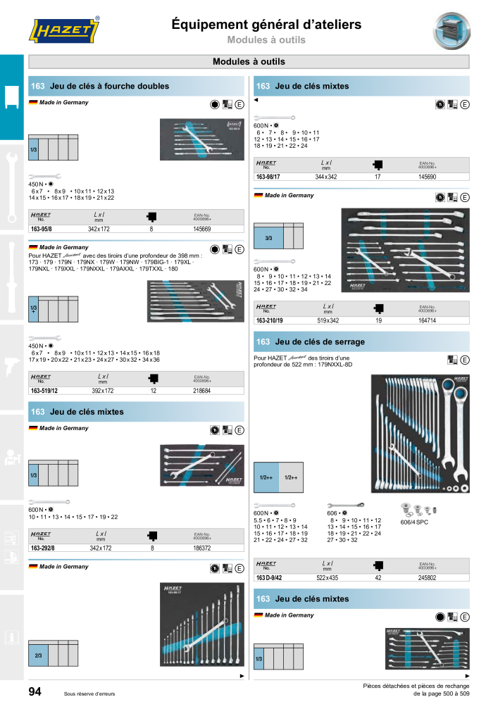 HAZET catalogue principal NR.: 2203 - Seite 94