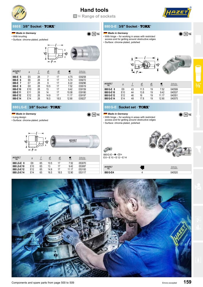 HAZET Main Catalog Č. 2204 - Strana 159