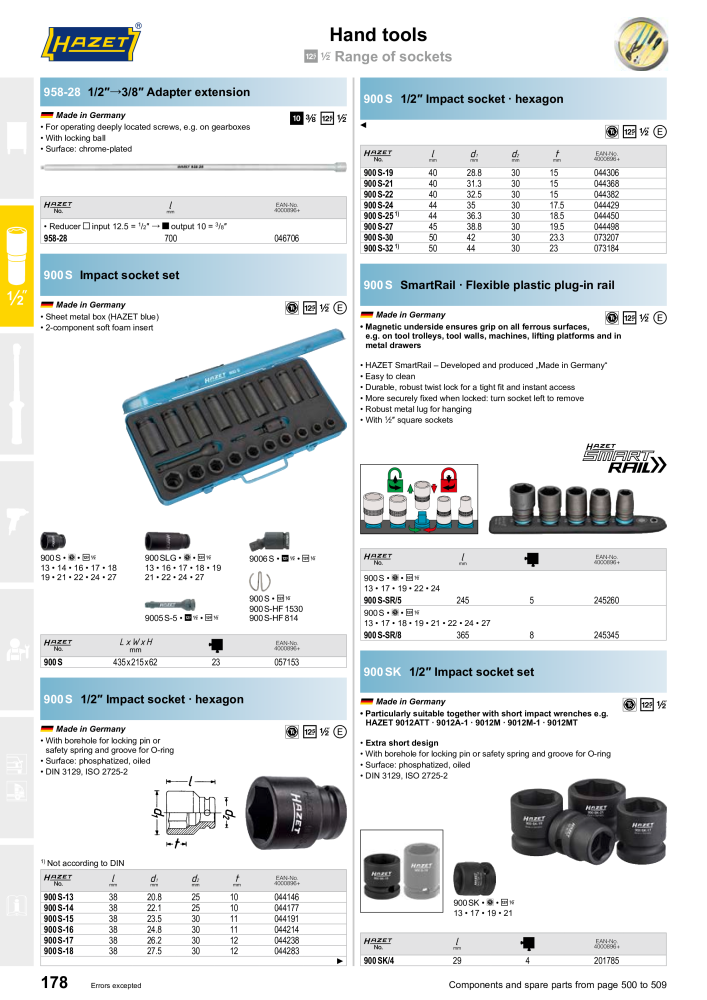 HAZET Main Catalog NR.: 2204 - Strona 178