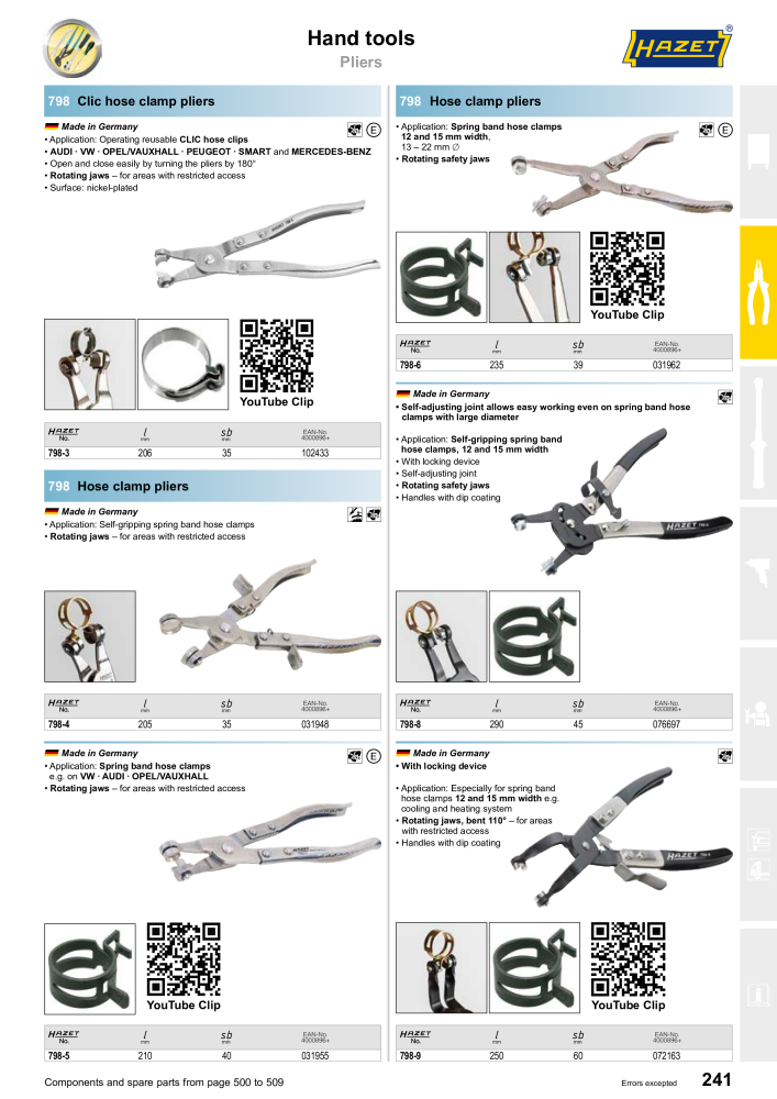 HAZET Main Catalog NR.: 2204 - Strona 241