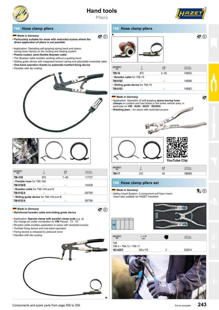 HAZET Main Catalog NR.: 2204 - Strona 243