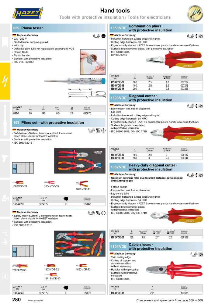 HAZET Main Catalog NR.: 2204 - Strona 280