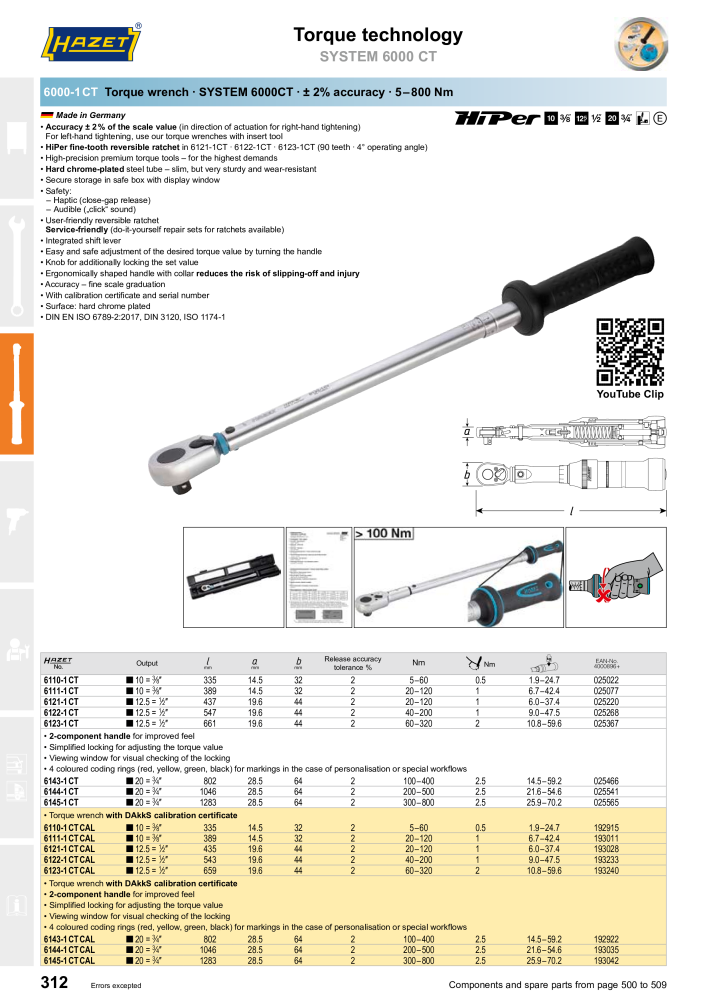 HAZET Main Catalog NR.: 2204 - Pagina 312