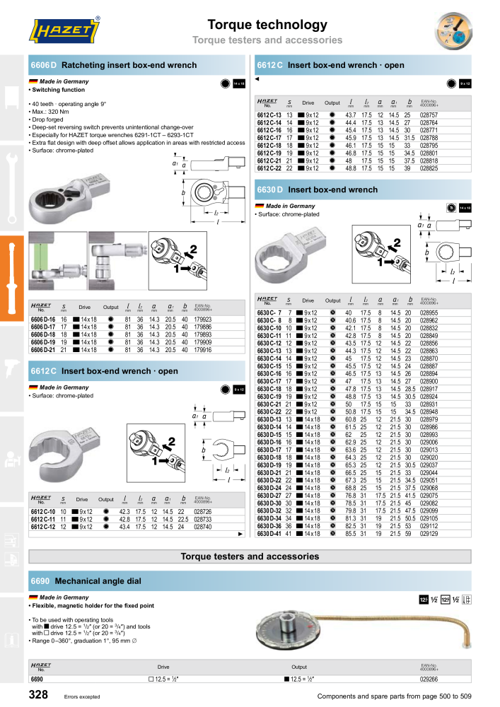 HAZET Main Catalog NR.: 2204 - Strona 328