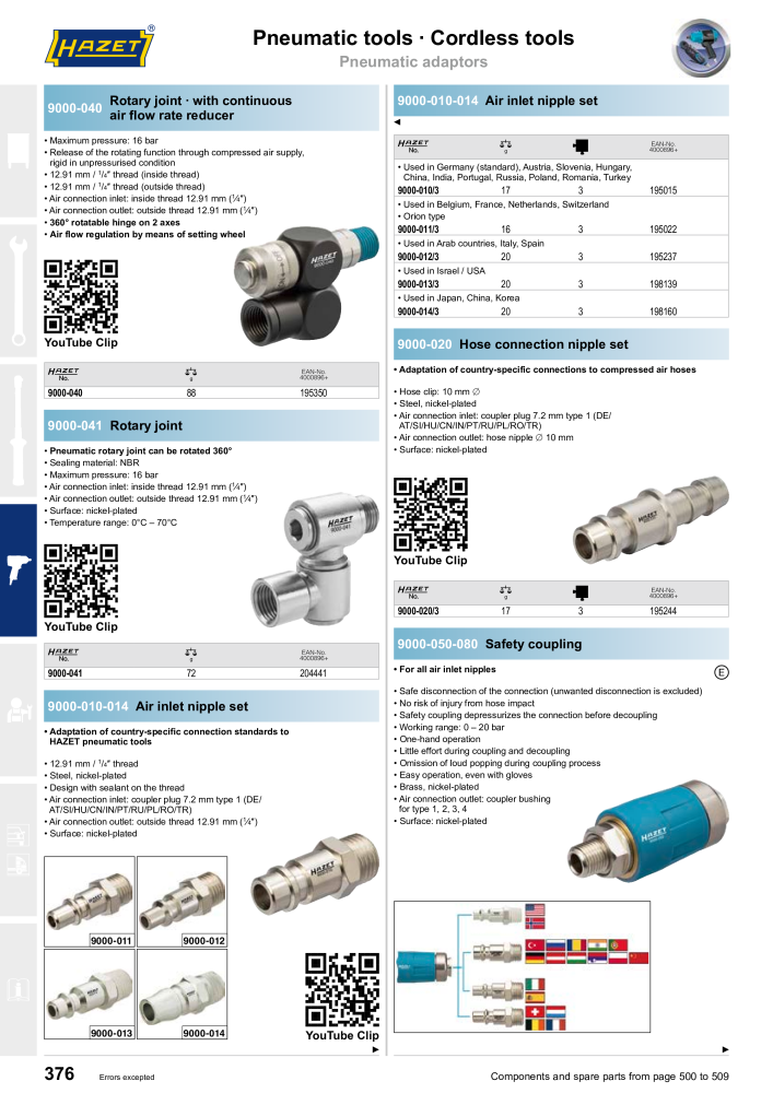 HAZET Main Catalog NO.: 2204 - Page 376