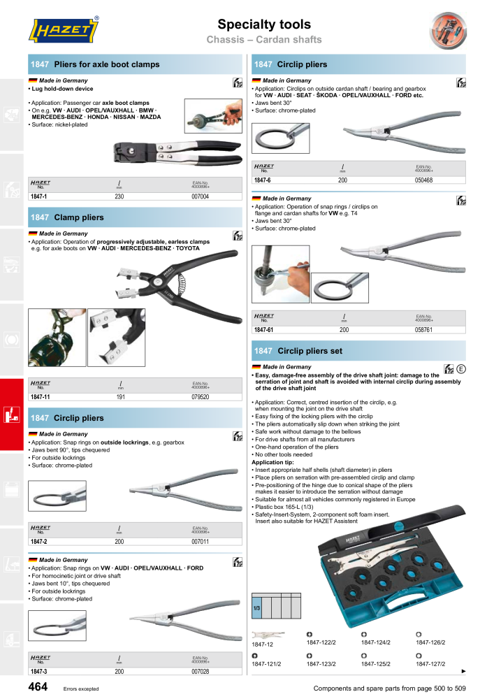 HAZET Main Catalog NR.: 2204 - Strona 464