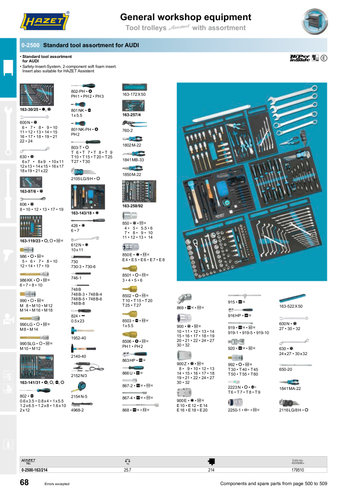 HAZET Main Catalog n.: 2204 - Pagina 68