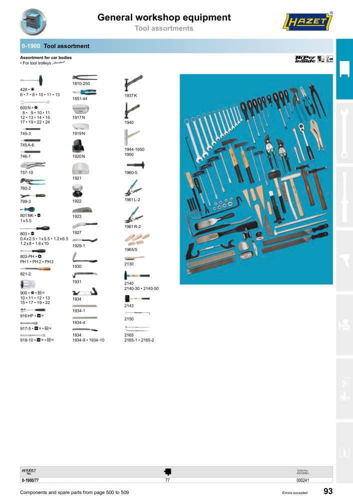 HAZET Main Catalog NR.: 2204 - Pagina 93