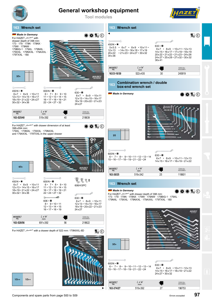 HAZET Main Catalog Nº: 2204 - Página 97