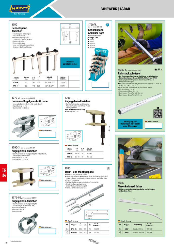 HAZET Spezial-LKW und Nutzkraftwagen Nº: 2206 - Página 30