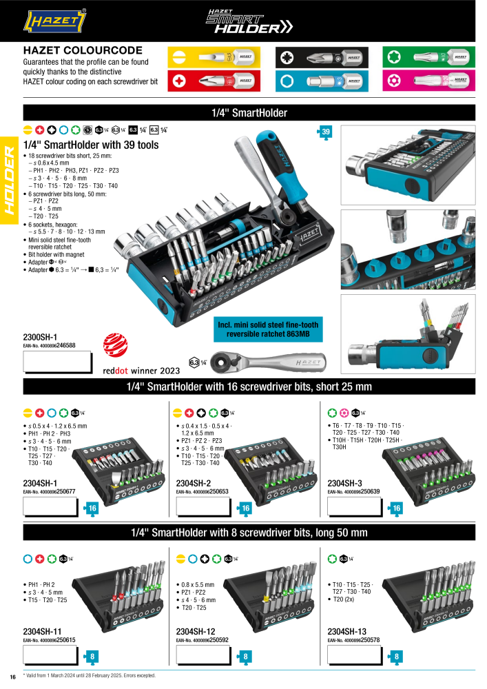 HAZET Special worldwide NR.: 2211 - Side 16