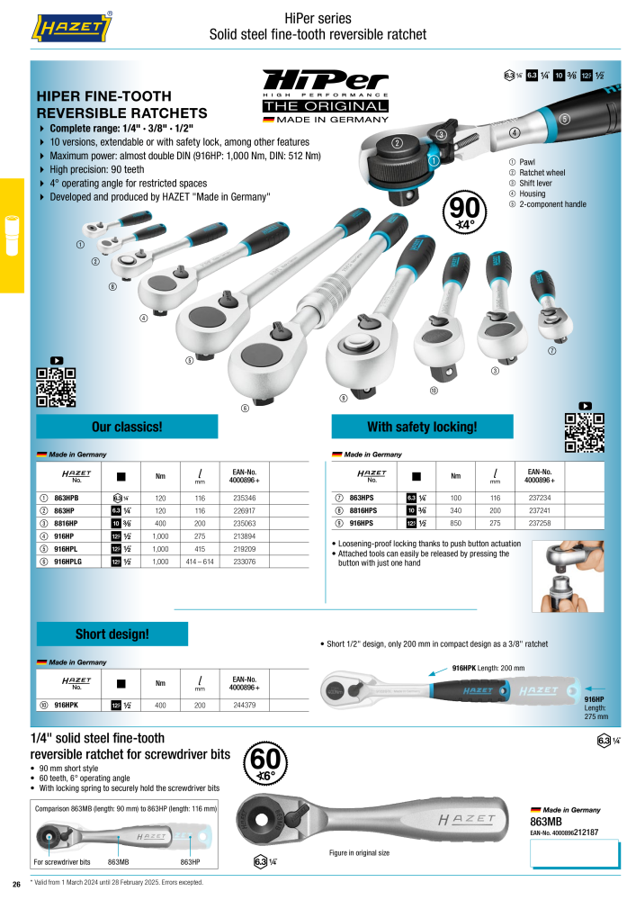 HAZET Special worldwide Nb. : 2211 - Page 26