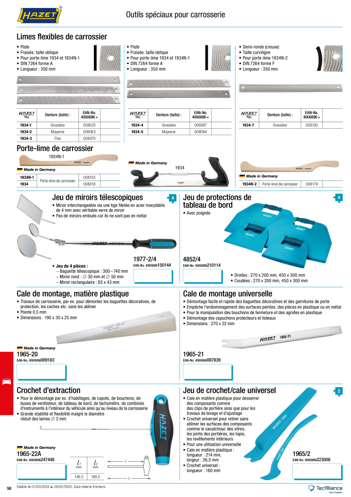 HAZET Spécial mondial NR.: 2212 - Pagina 50